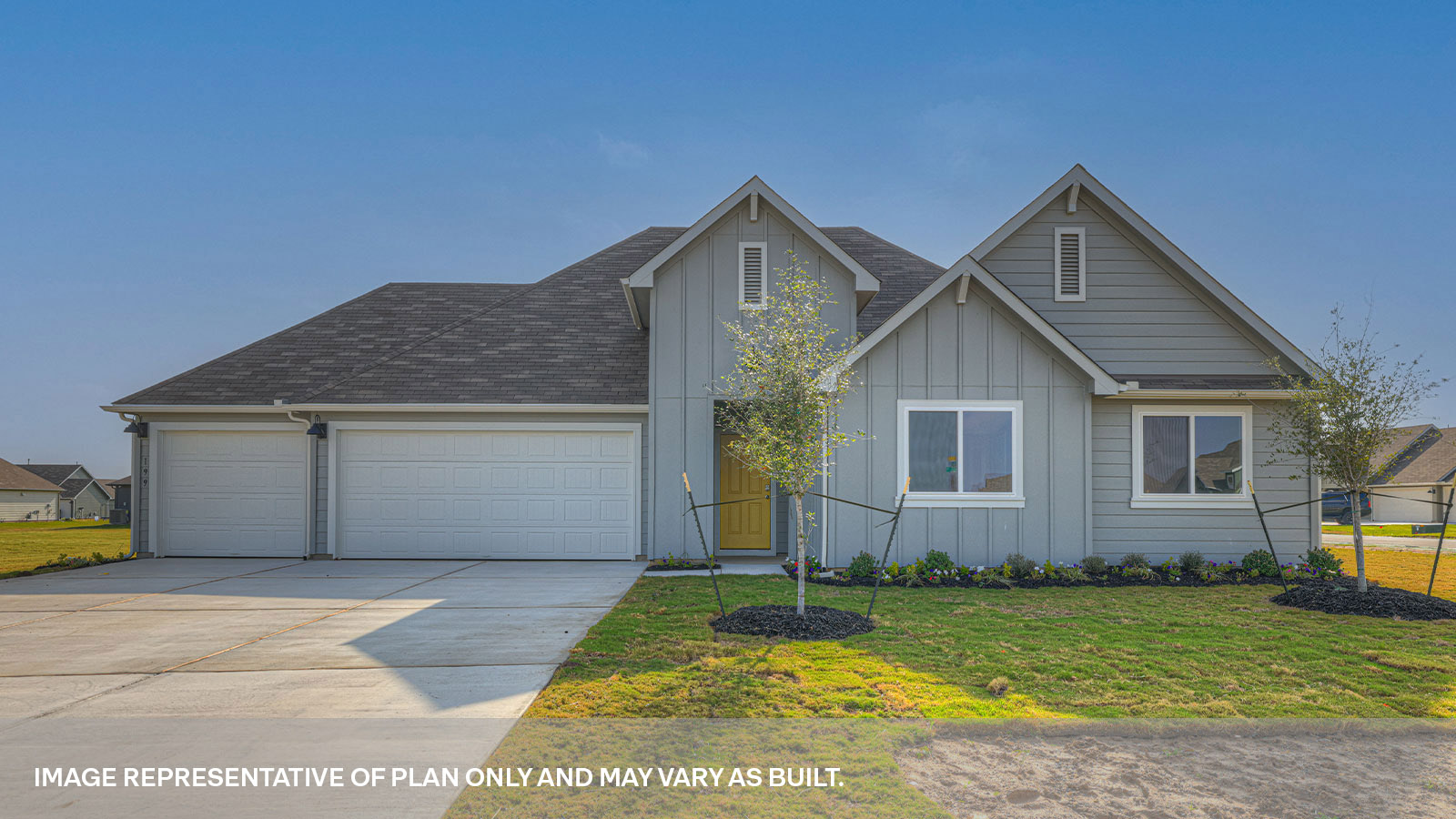 Sonoma Oaks Dean Floorplan Exterior Photo 4 Bed 2 Baths One Story