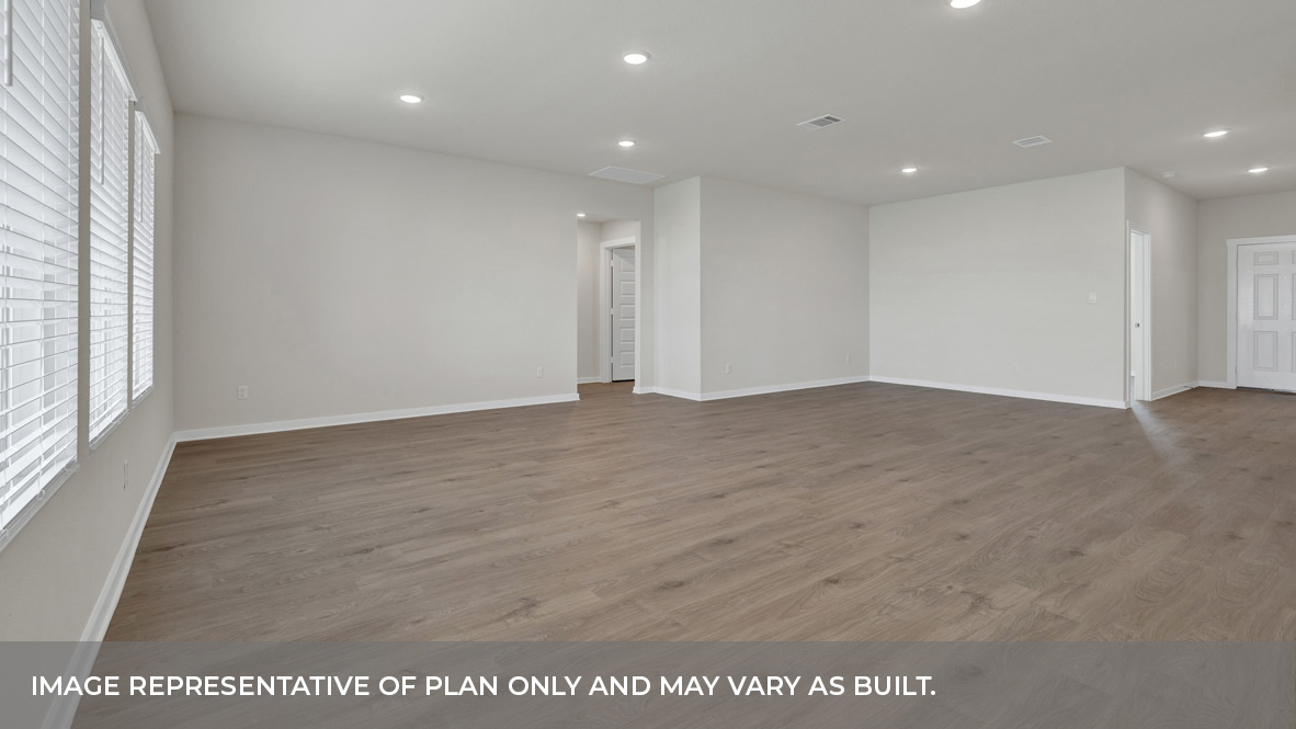 Sonoma Oaks  Frisco Floorplan Family Room