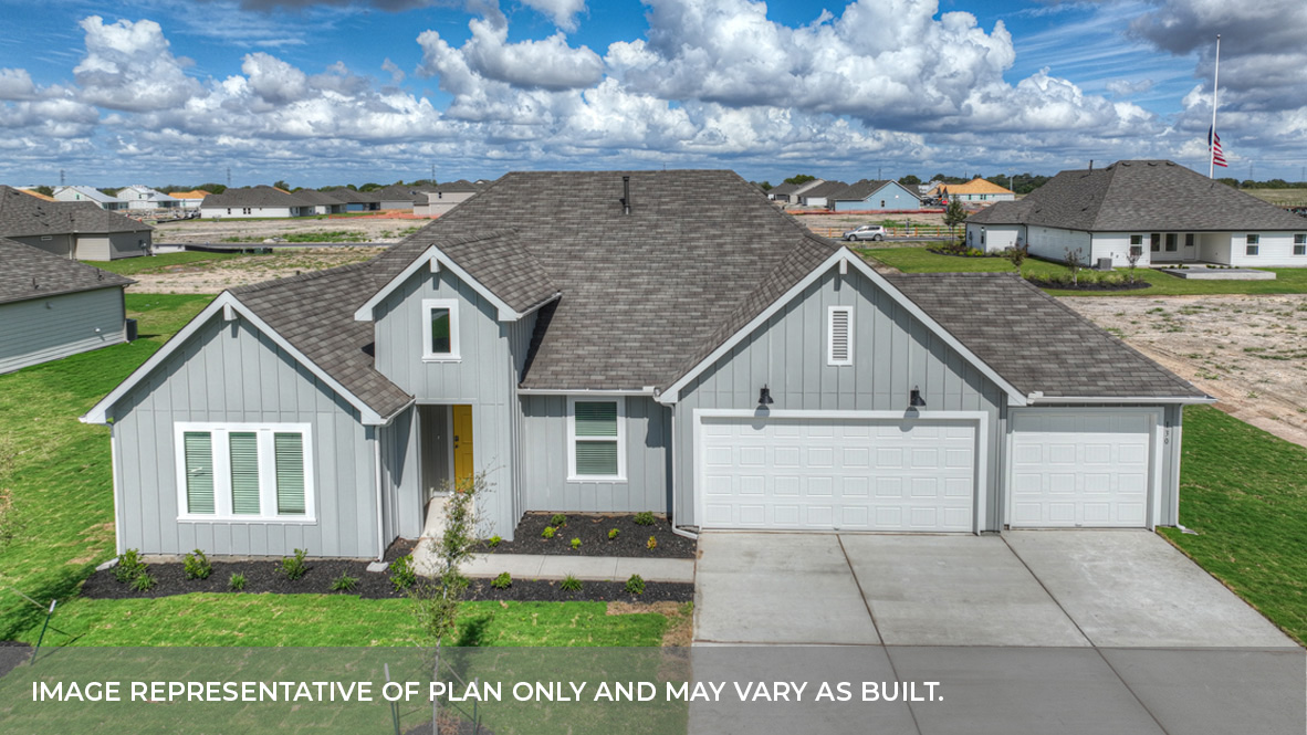 Sonoma Oaks Frisco Floorplan Exterior Photo 4 bedroom 2 bath One Story