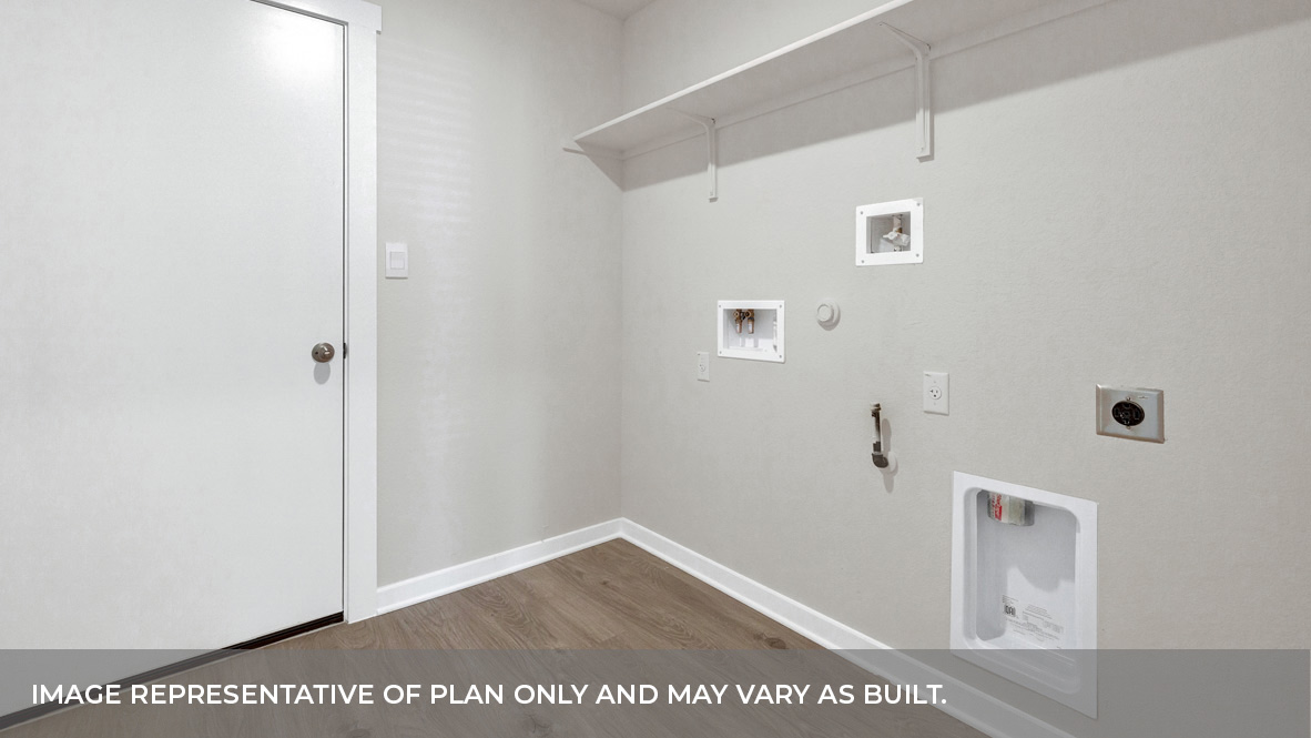 Sonoma Oaks  Frisco Floorplan Utility Room