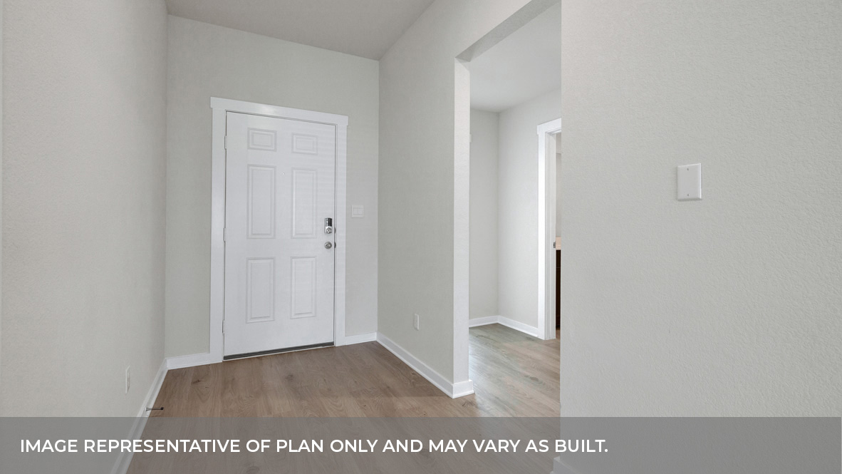 Sonoma Oaks Frisco Floorplan Entry