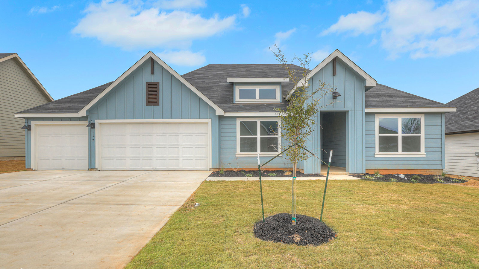 Sonoma Oaks Garland Floorplan Exterior Photo 4 bedroom 2 bath One Story