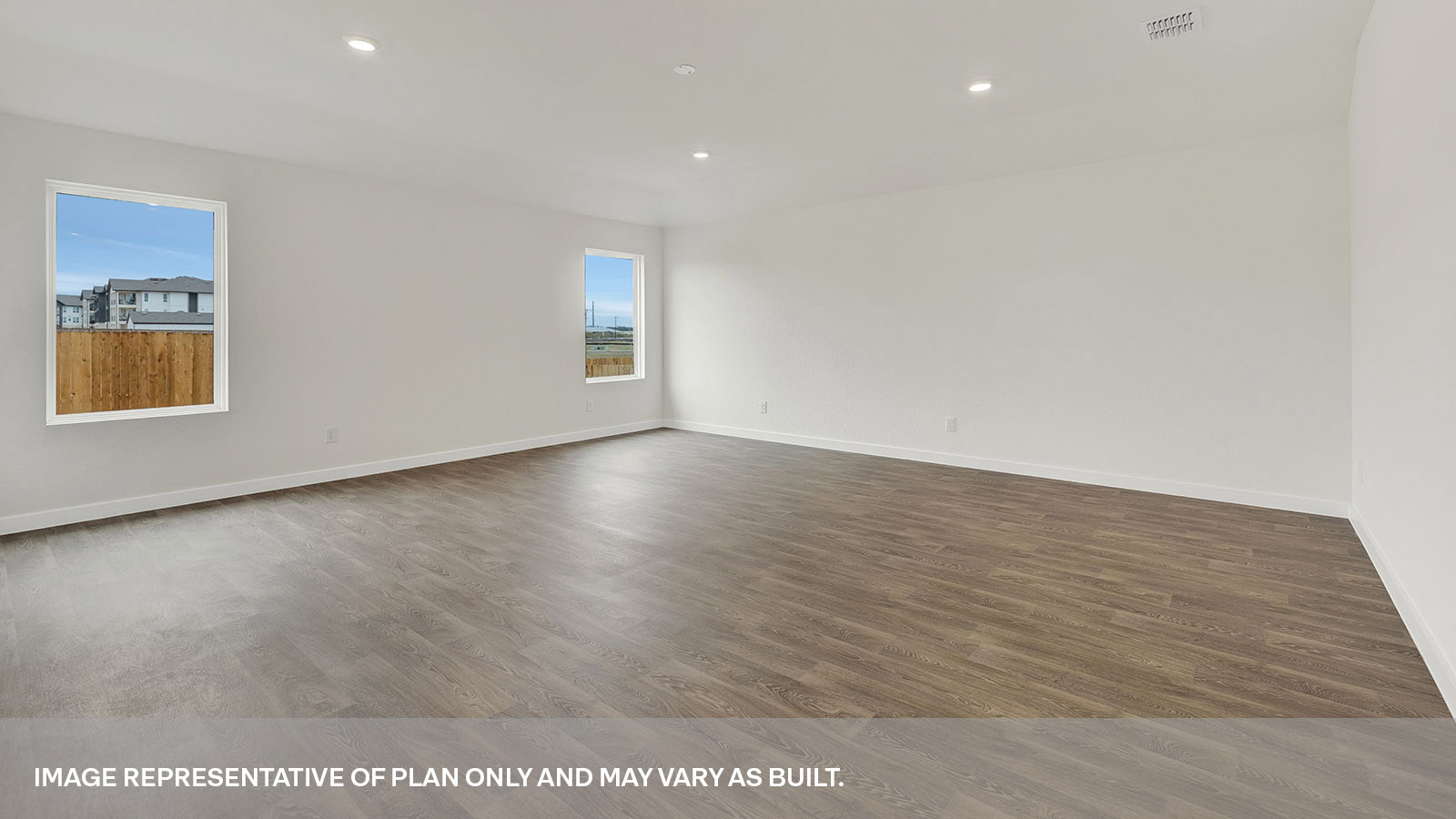 Sonoma Oaks Garland Floorplan Family Room