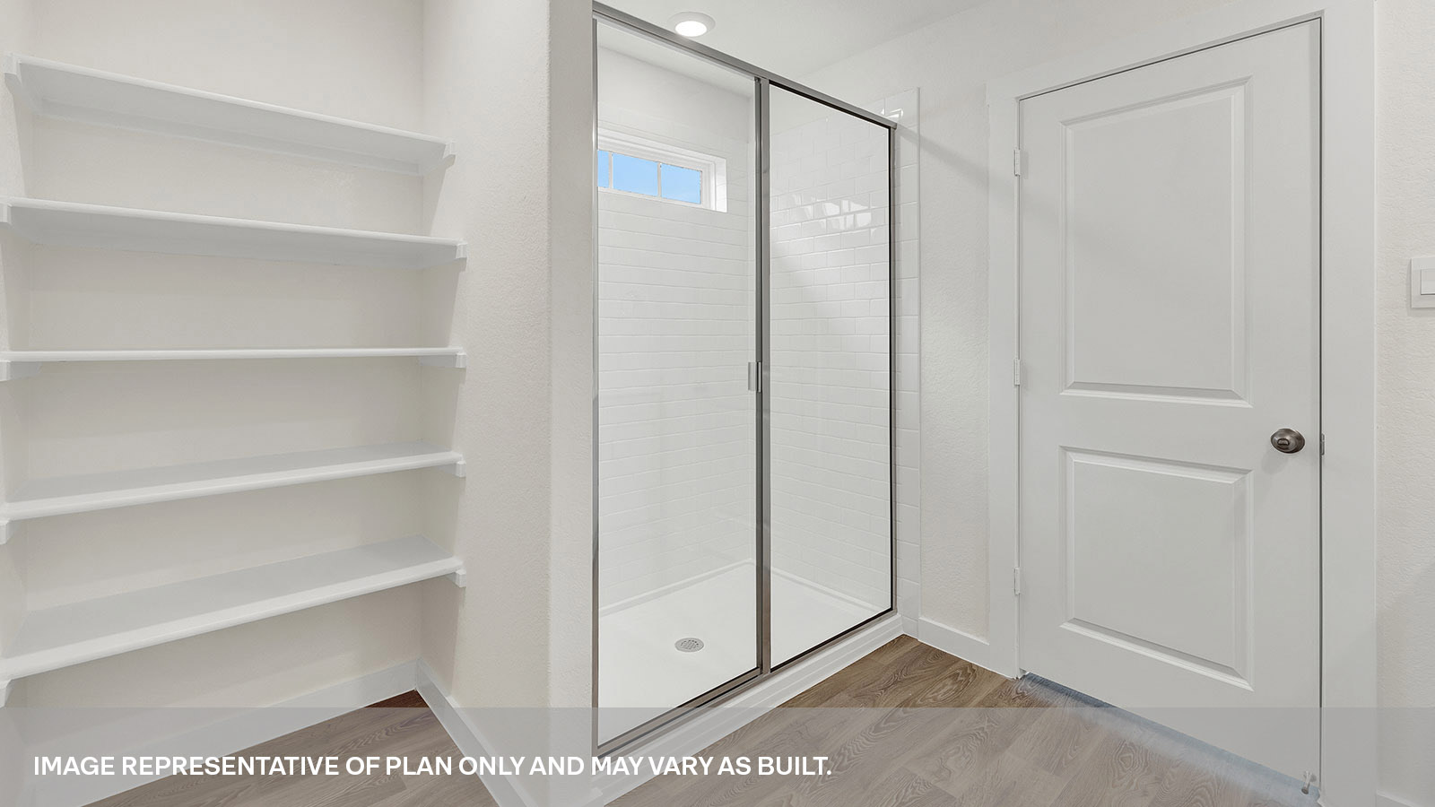 Sonoma Oaks Garland Floorplan Bathroom 1 sink and shower