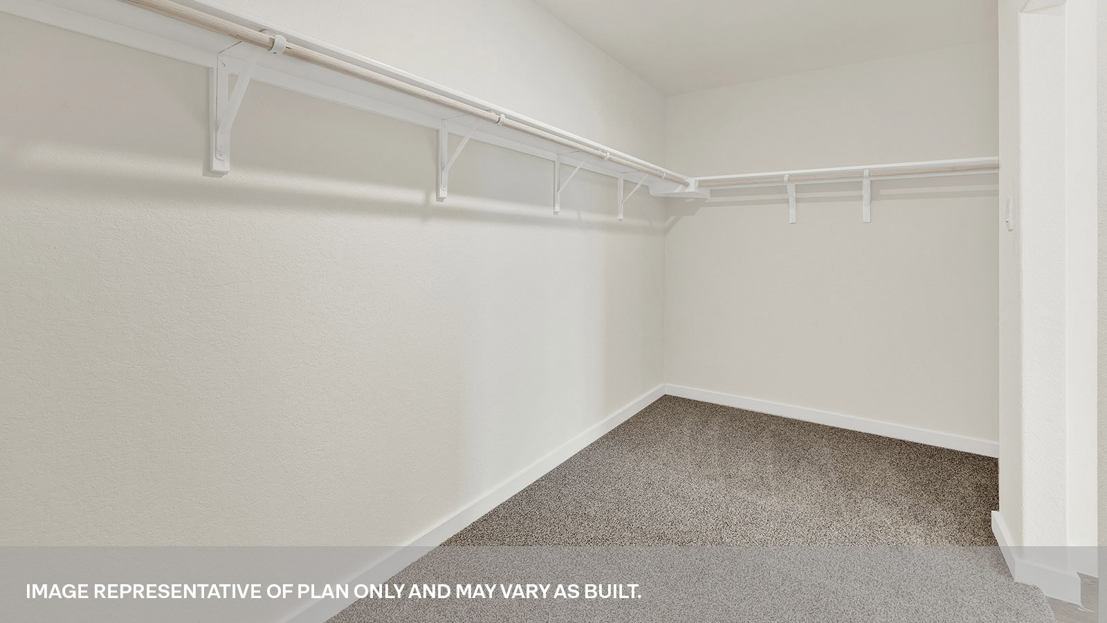 Sonoma Oaks Garland Floorplan Bathroom 1 sink and bedroom 1 closet