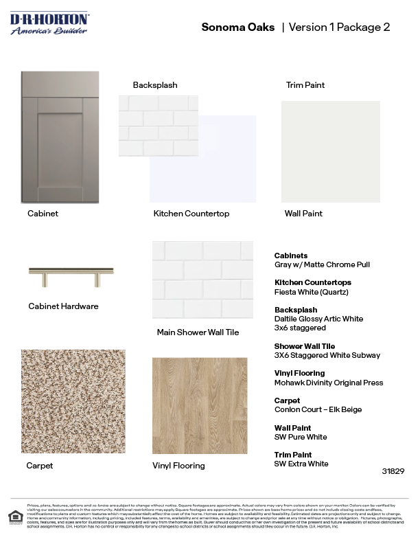 Sonoma Oaks Version 1 Package 2 Product Package Image