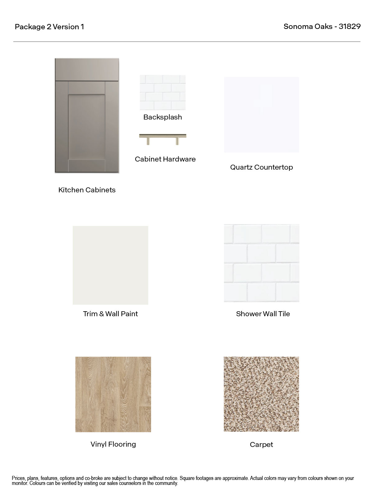 Sonoma Oaks Version 1 Package 2 Product Package Image