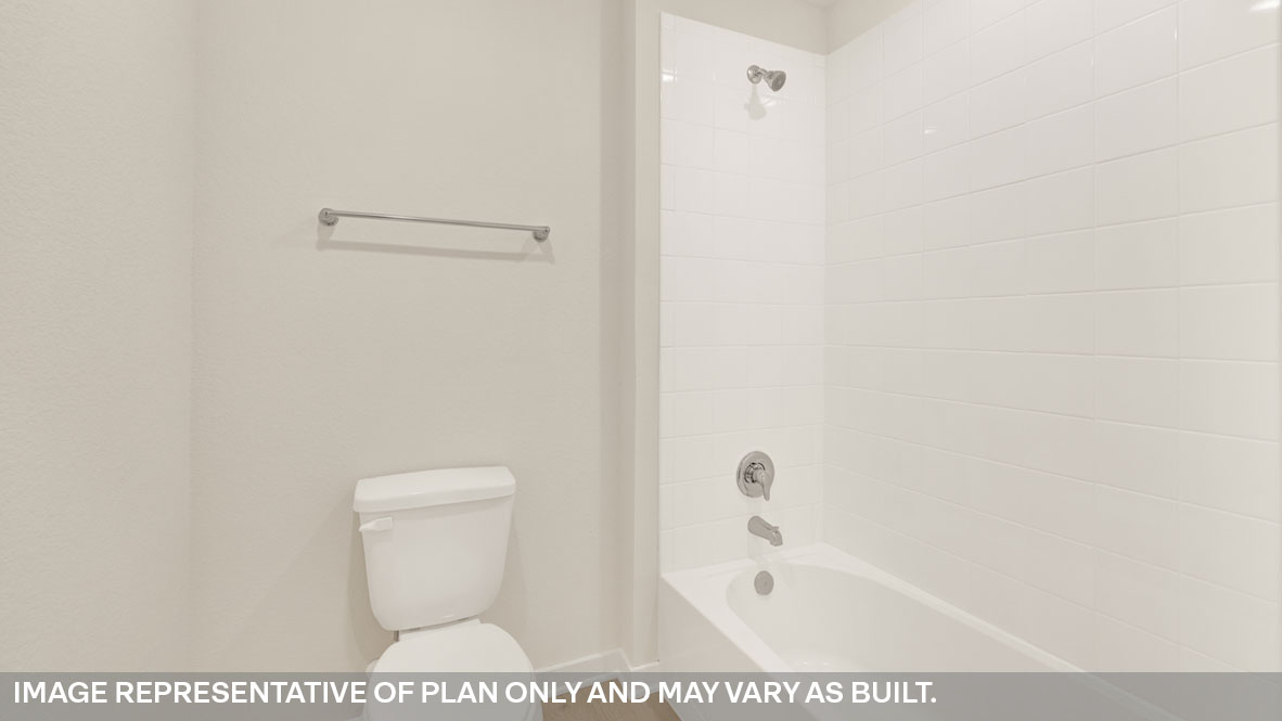 Sonoma Oaks Holden Floorplan Bathroom 2 bathtub