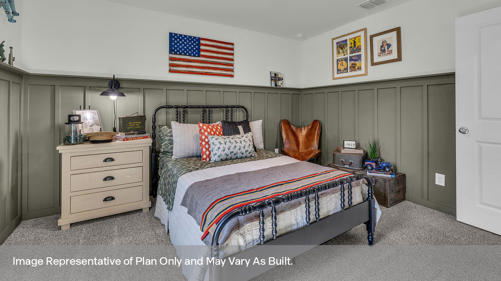 Sonoma Oaks Irving Floorplan Bedroom 3