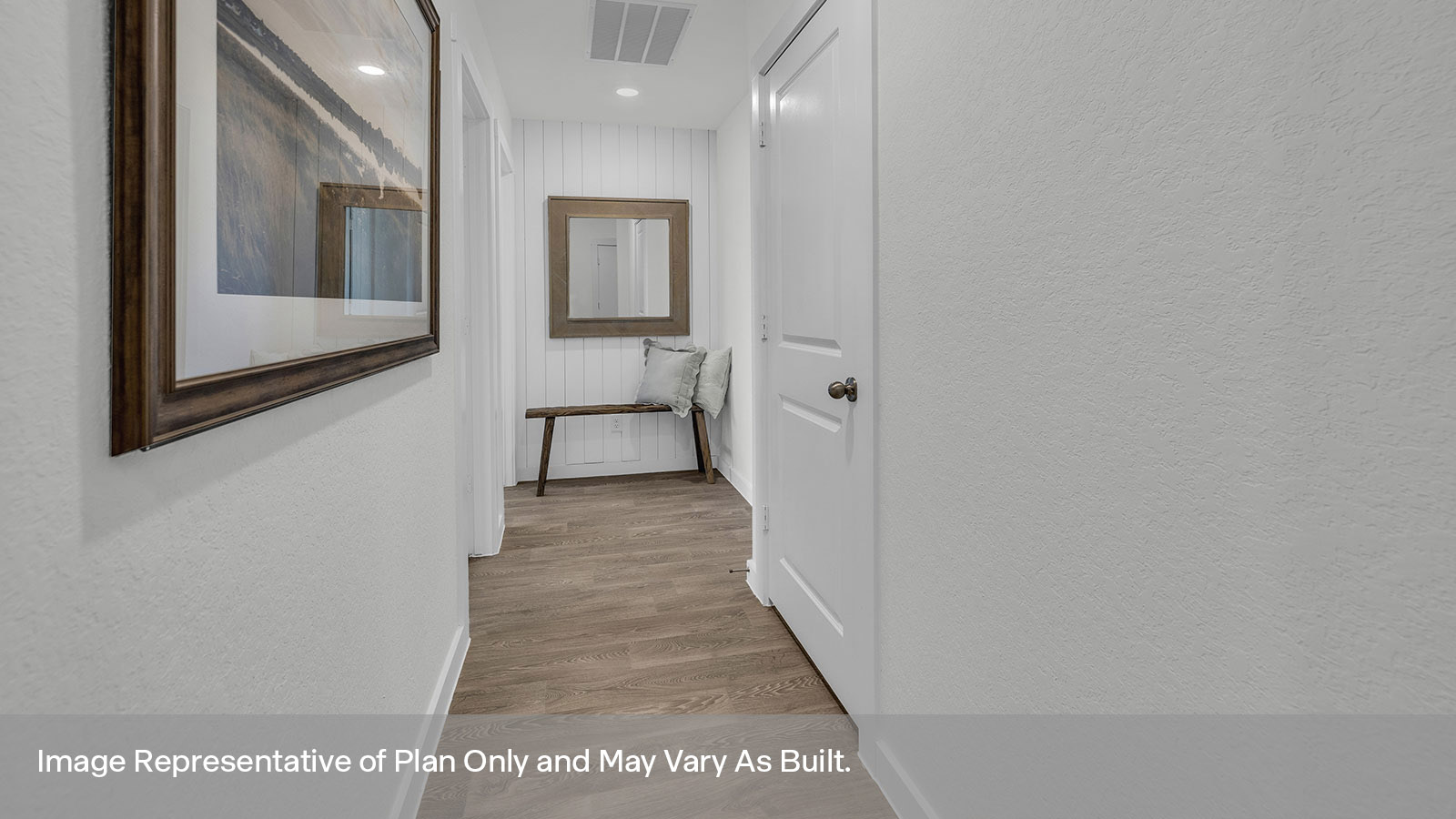 Sonoma Oaks Irving Floorplan Entry and Hallway