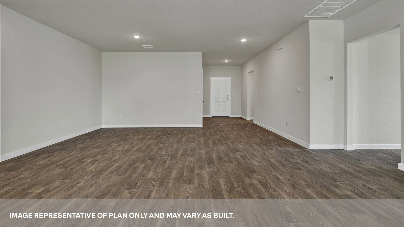 Sonoma Oaks Irving Floorplan Dining Room and Entry