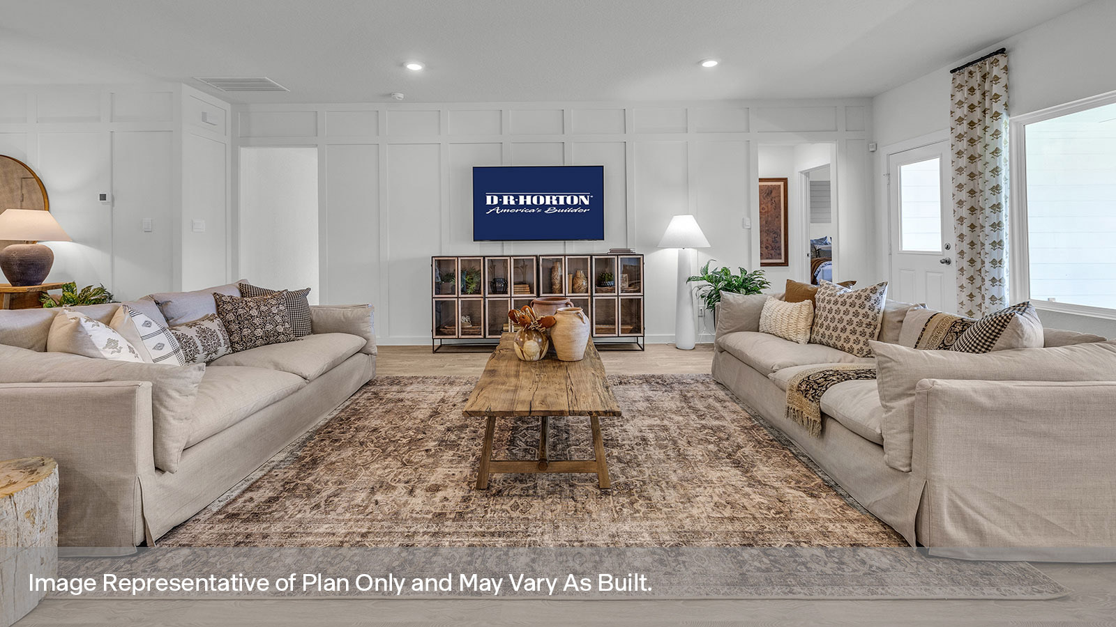 Sonoma Oaks Irving Floorplan Family Room