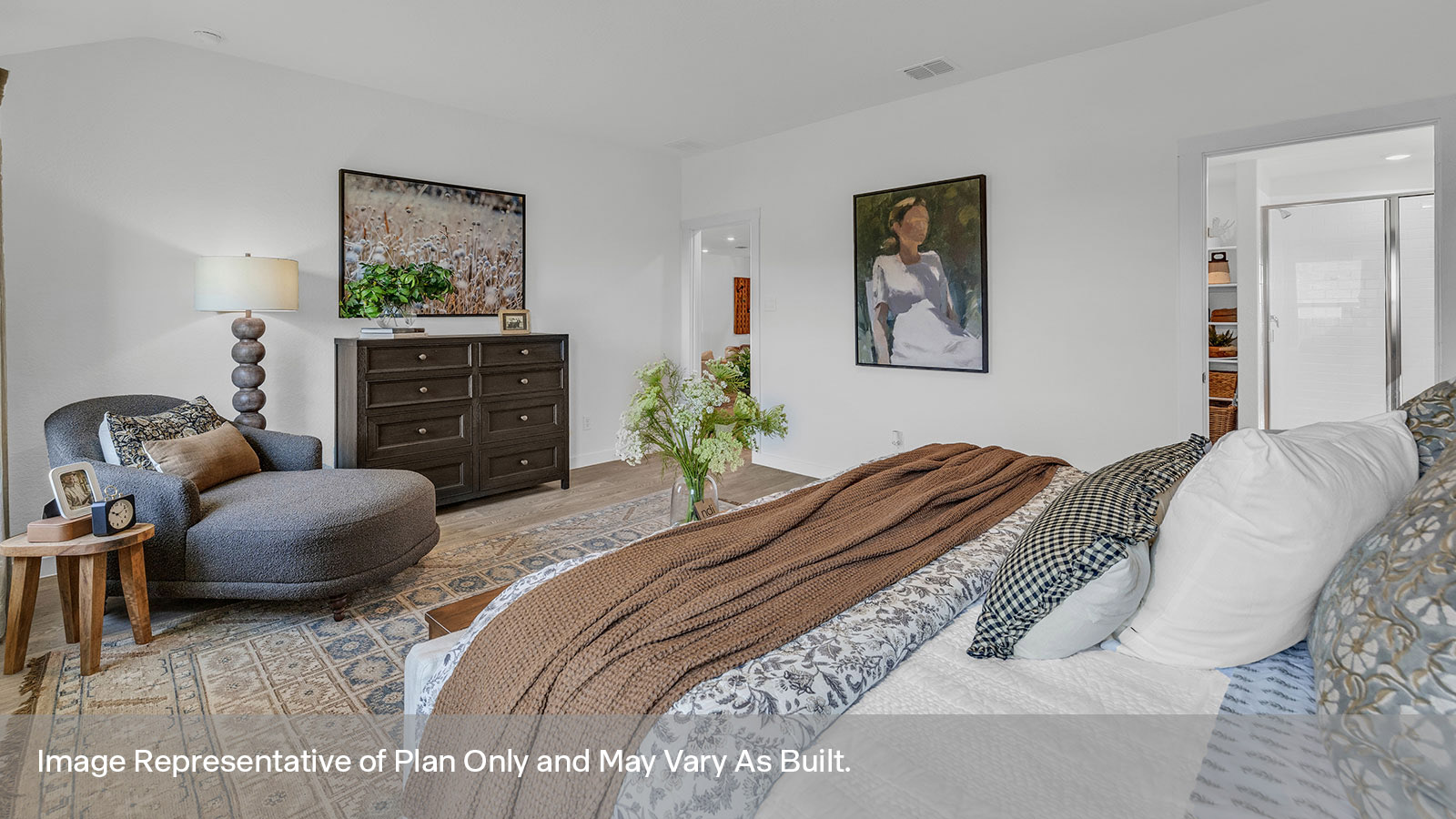 Sonoma Oaks  Irving Floorplan Bedroom 1