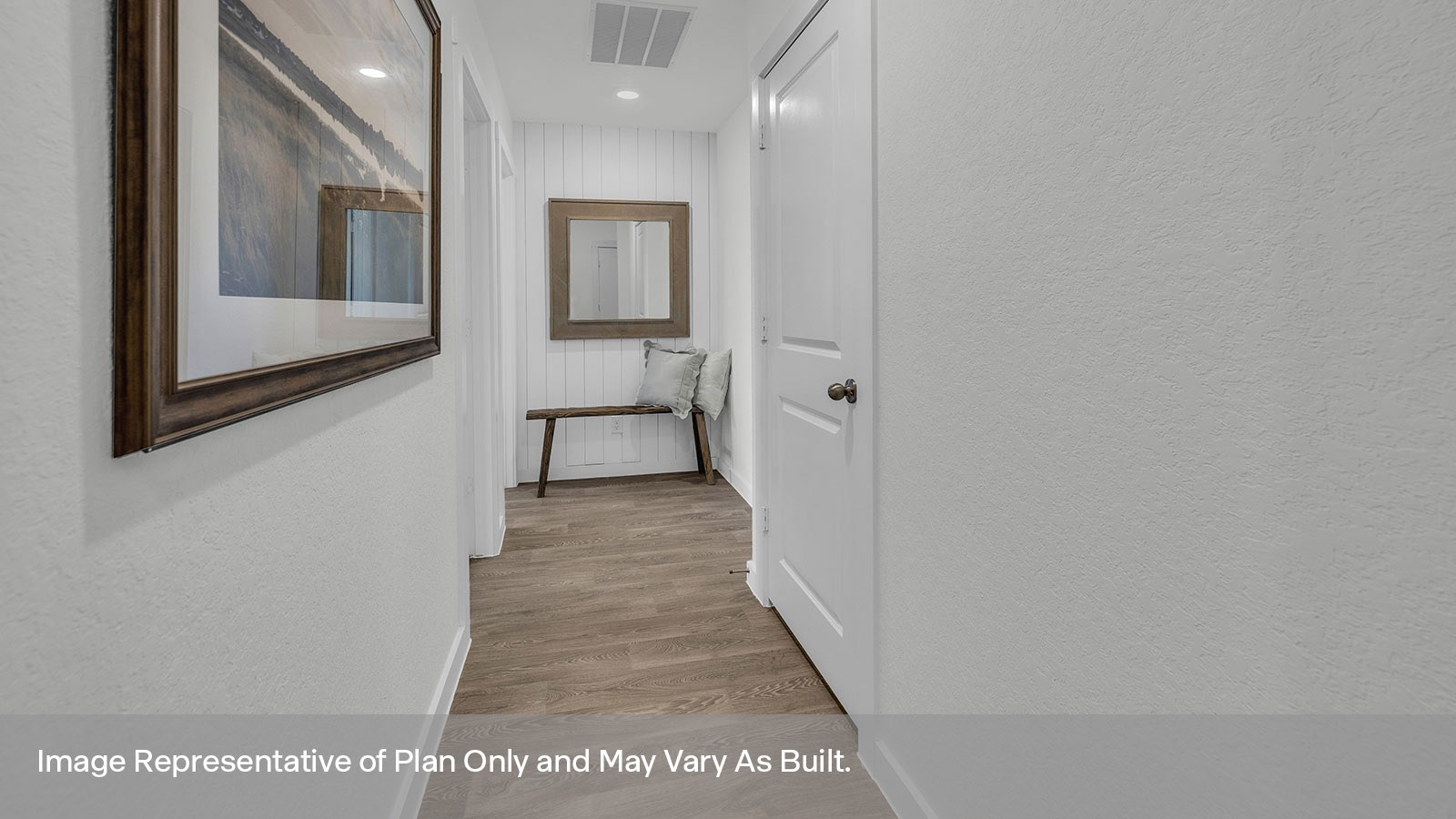 Sonoma Oaks Irving Floorplan Entry and Hallway