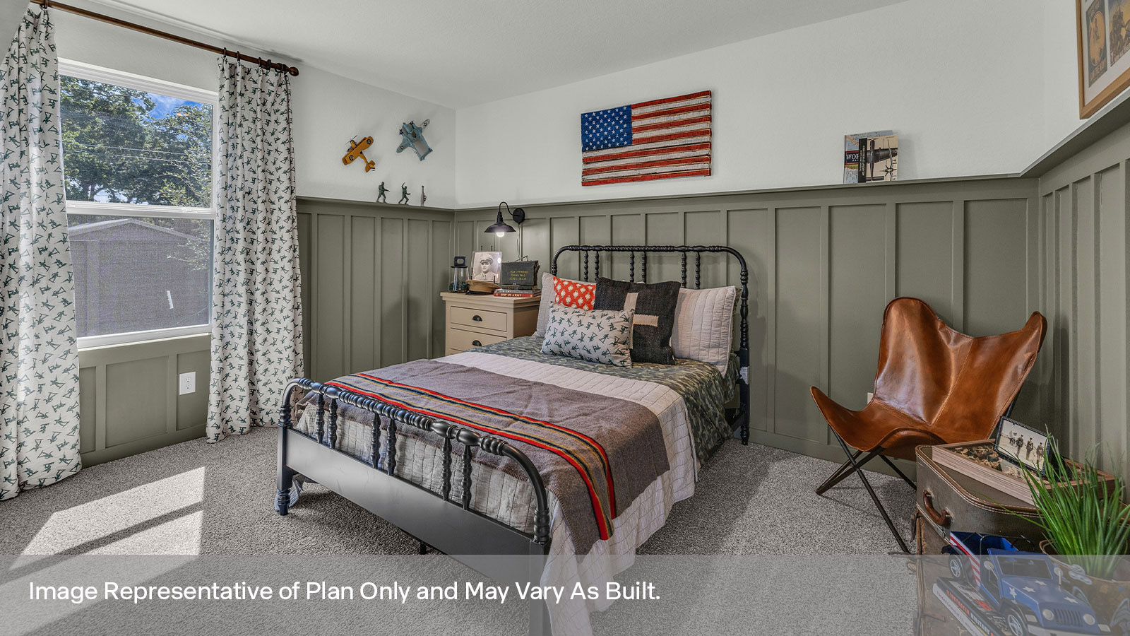 Sonoma Oaks Irving Floorplan Bedroom 3