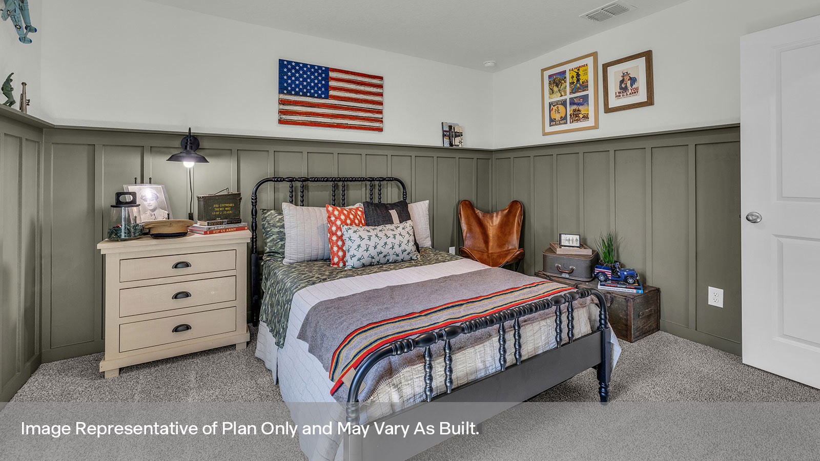 Sonoma Oaks Irving Floorplan Bedroom 3