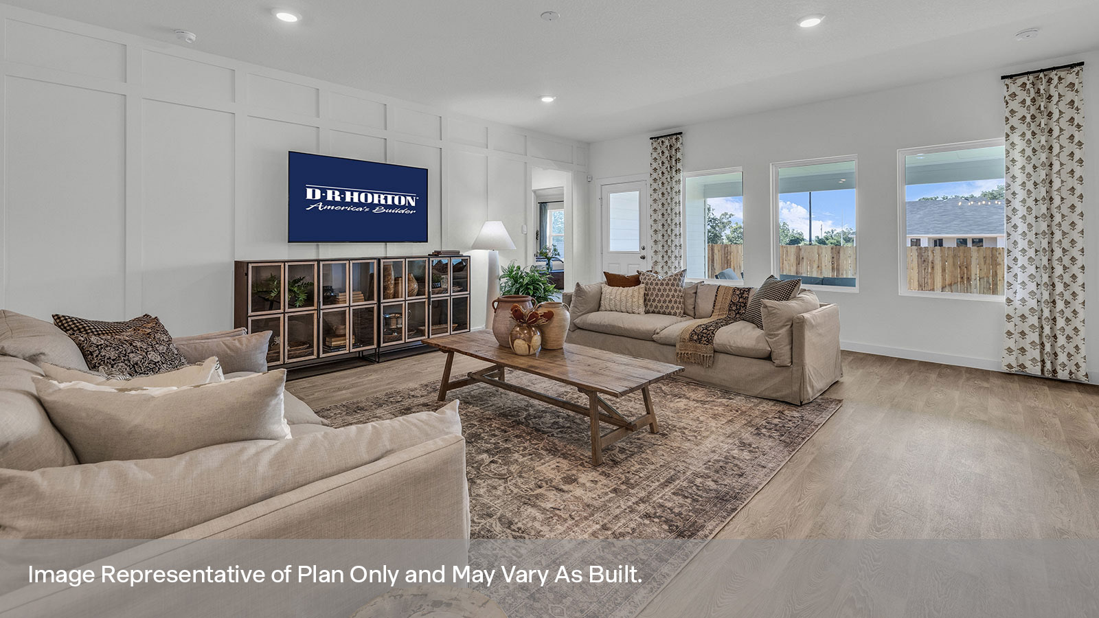 Sonoma Oaks Irving Floorplan Family Room