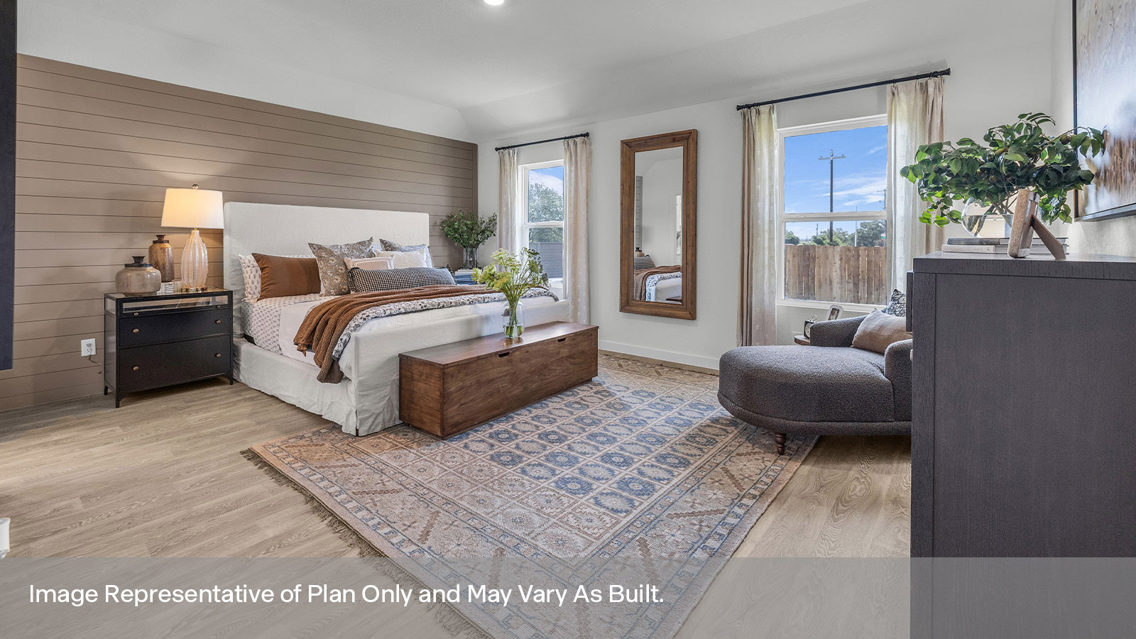 Sonoma Oaks  Irving Floorplan Bedroom 1