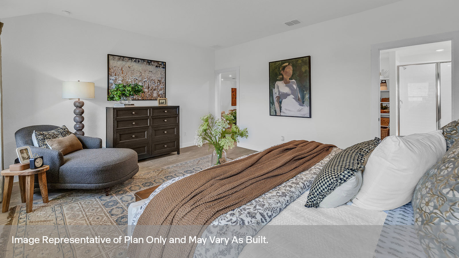 Sonoma Oaks  Irving Floorplan Bedroom 1