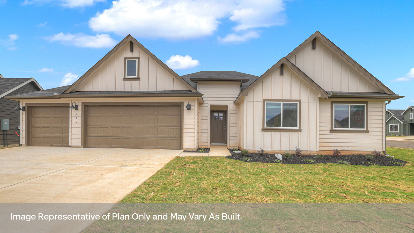 Sonoma Oaks Irving Floorplan 4 bedroom 3 bath One Story
