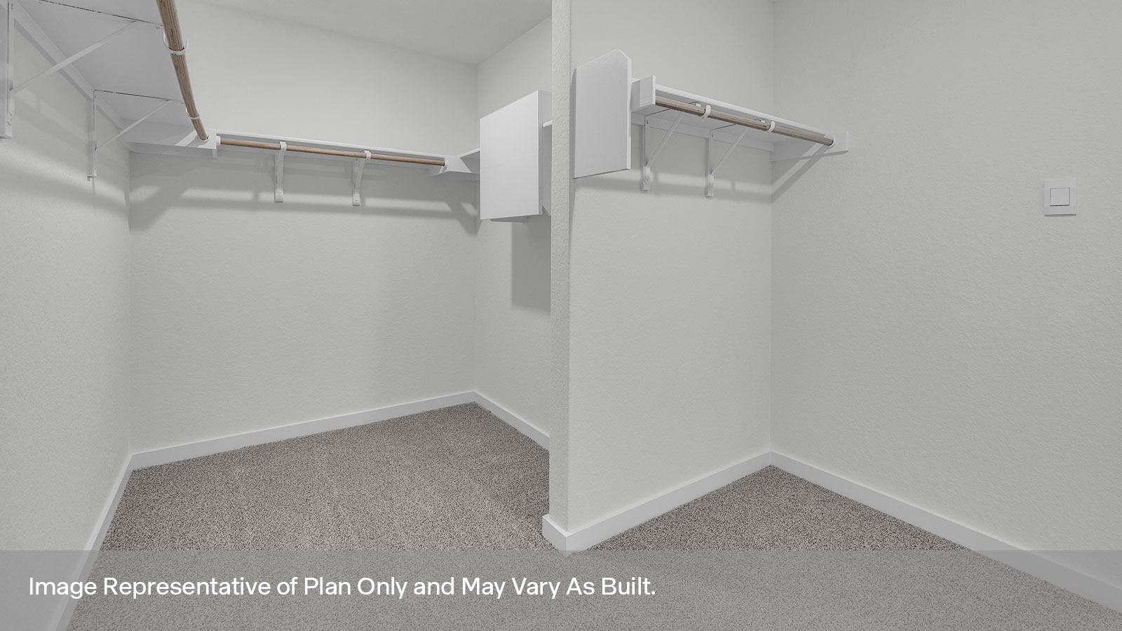 Sonoma Oaks  Irving Floorplan Bedroom 1 Closet