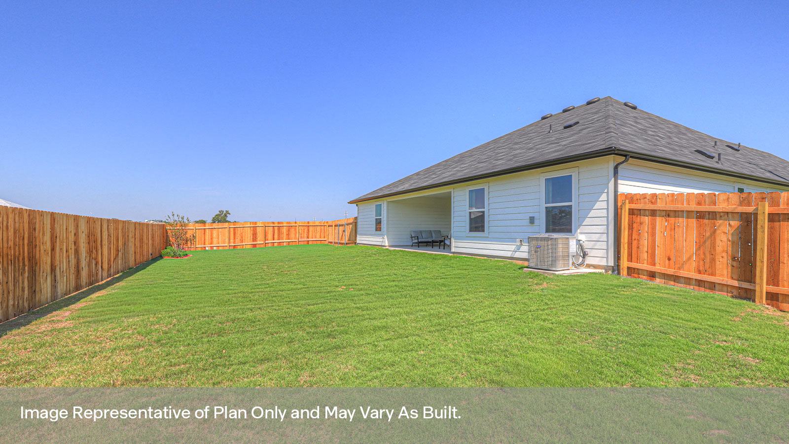 Sonoma Oaks Irving Floorplan Back Yard