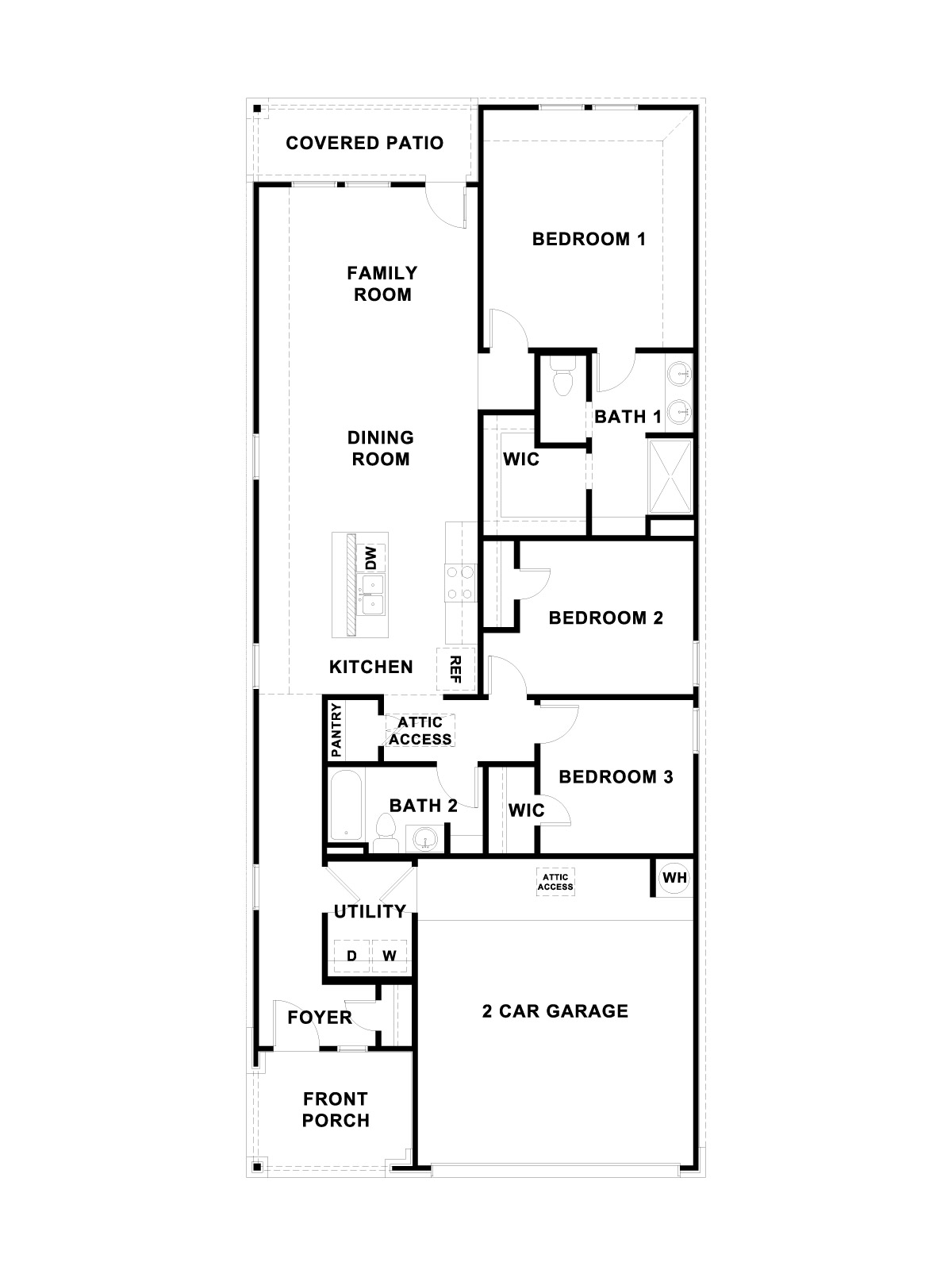 The Caroline floorplan image.