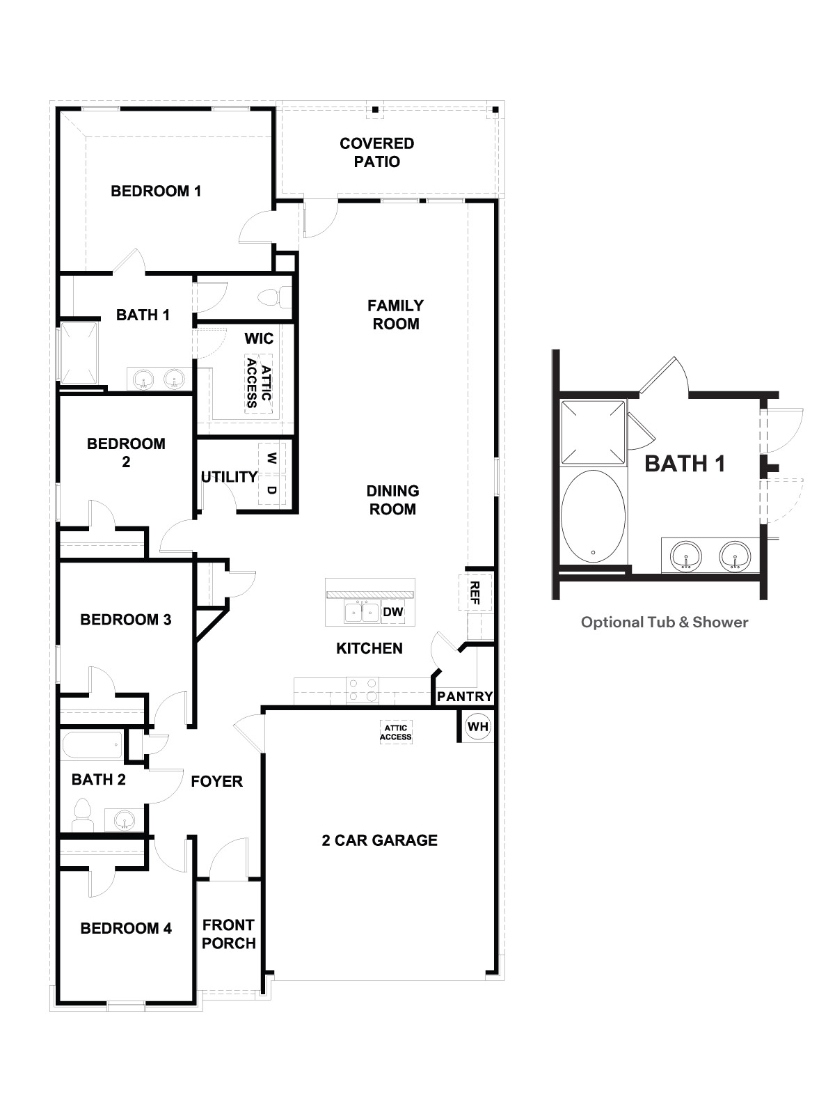 The Gaven floorplan image.