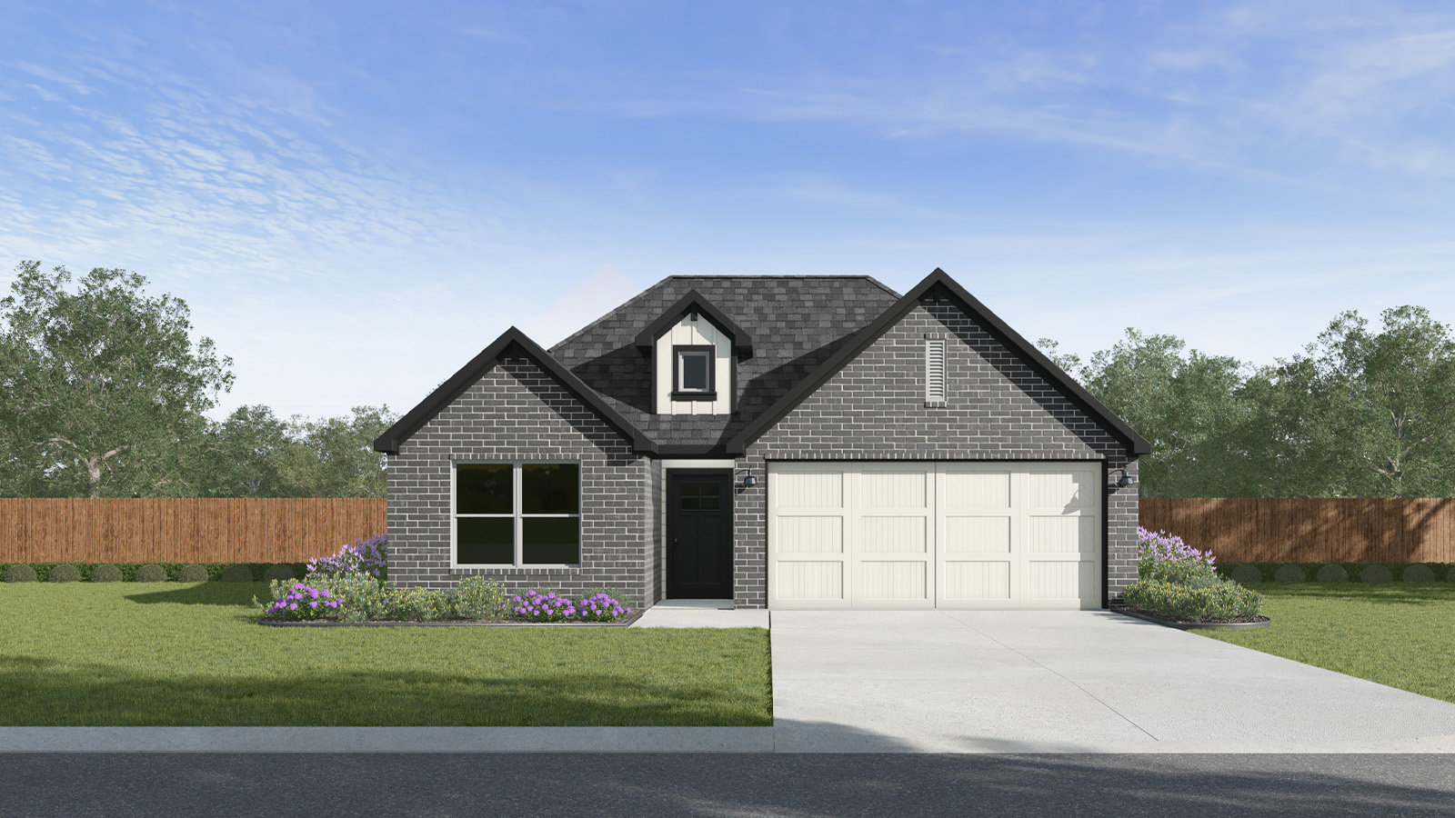 The Gaven floorplan G elevation.