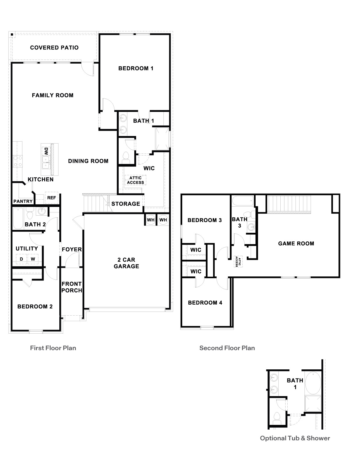 The Mitchell floorplan image.