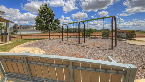 Paramount playground swing set.