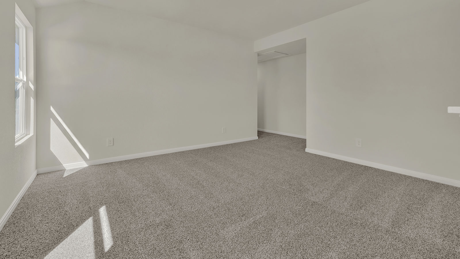 Loft, upstairs bedrooms open design flows with bedrooms, bathroom, for flex multi-use