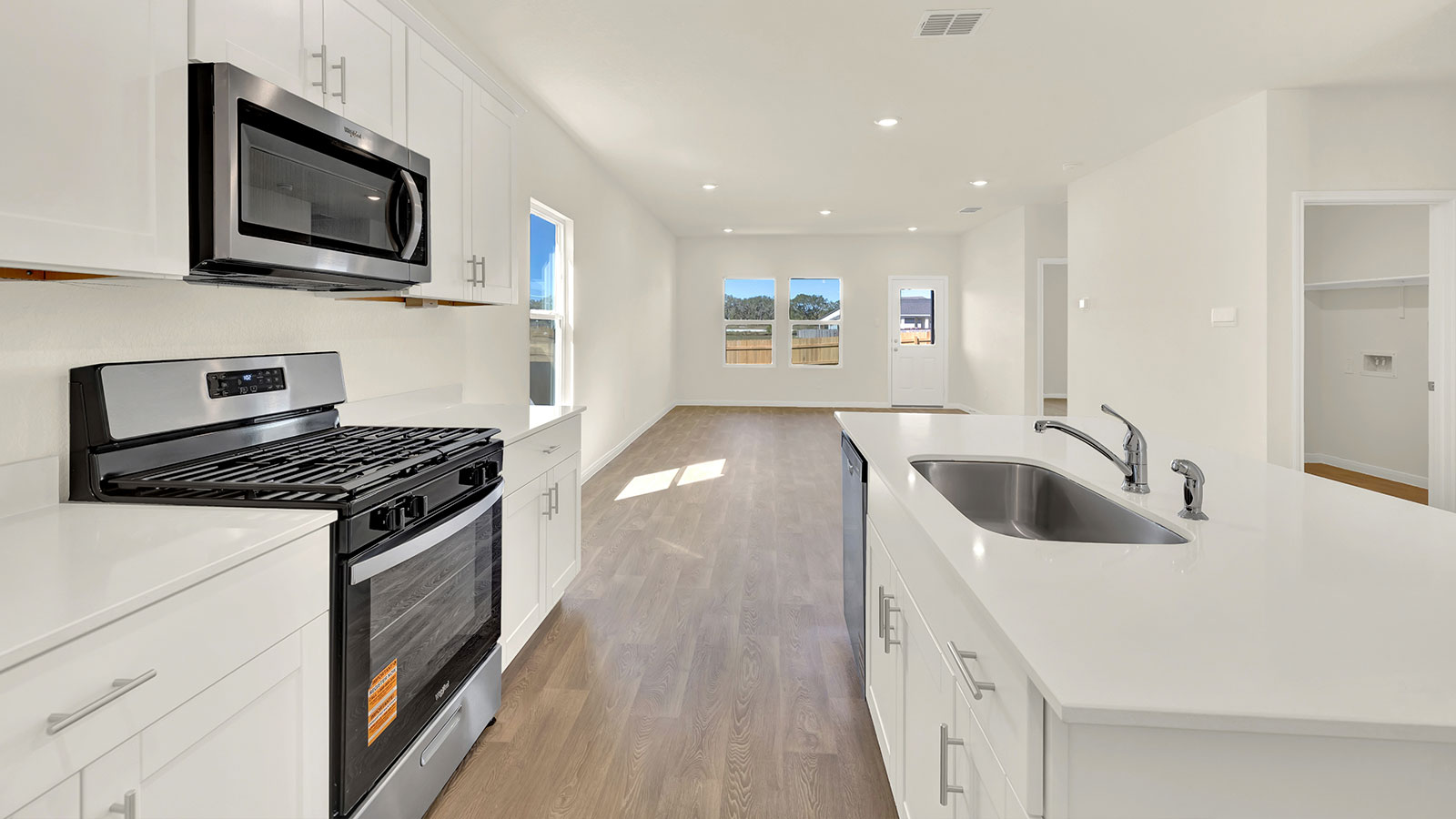 Kitchen Dining and Living