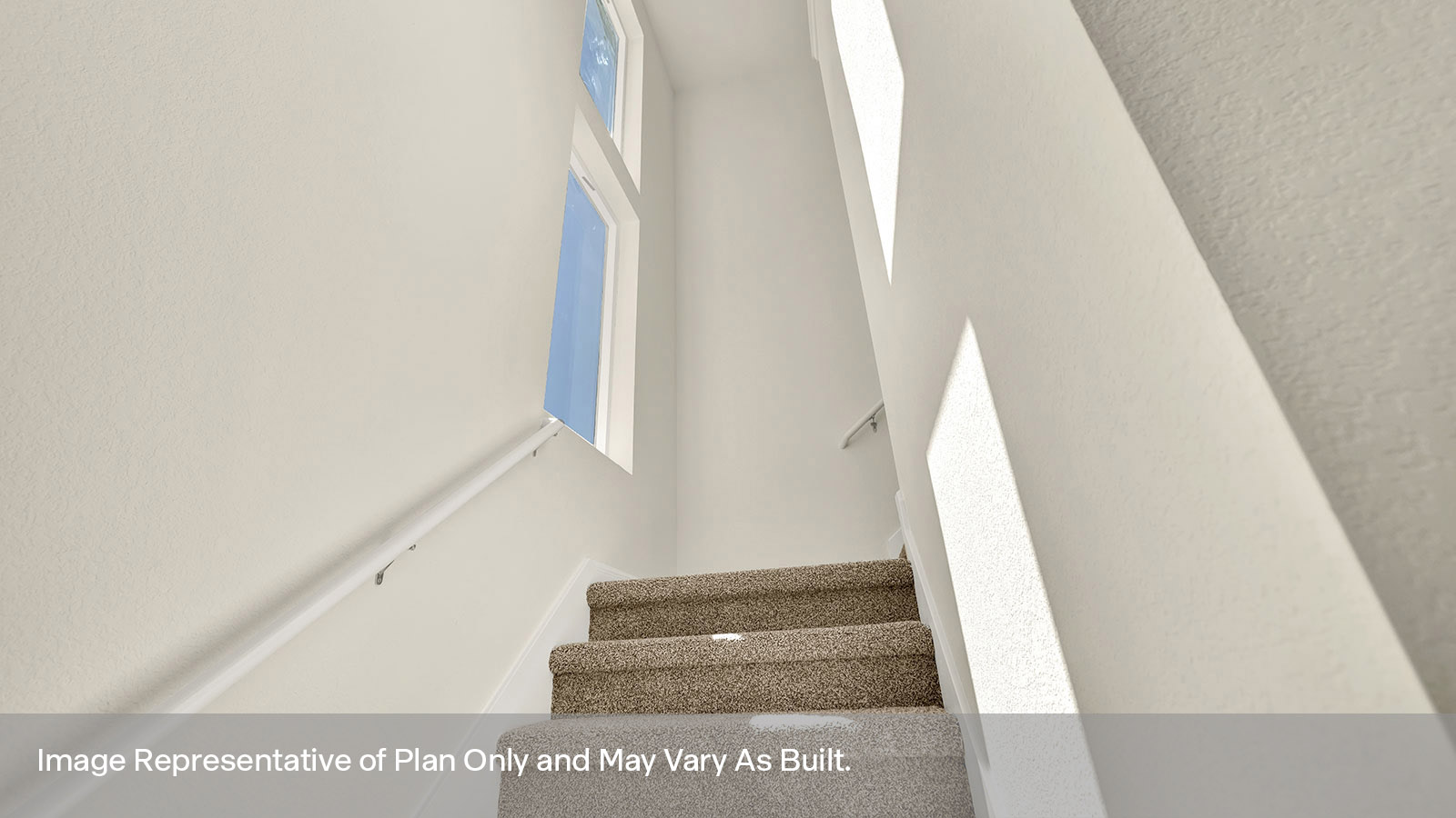 Staircase leading to the second sotry