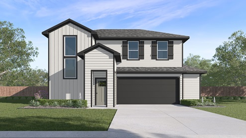 2 Story Home with farmhouse exterior