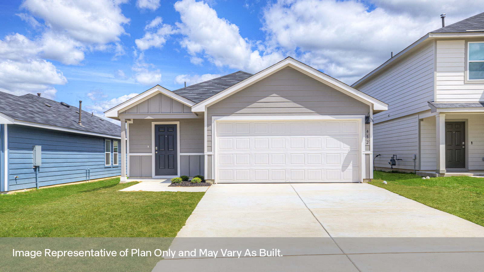 158 Surrey Oaks exterior — The Caprock in Sunset Oaks