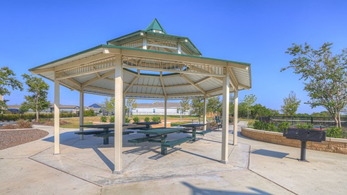 Sunset Oaks Community Pavilion.