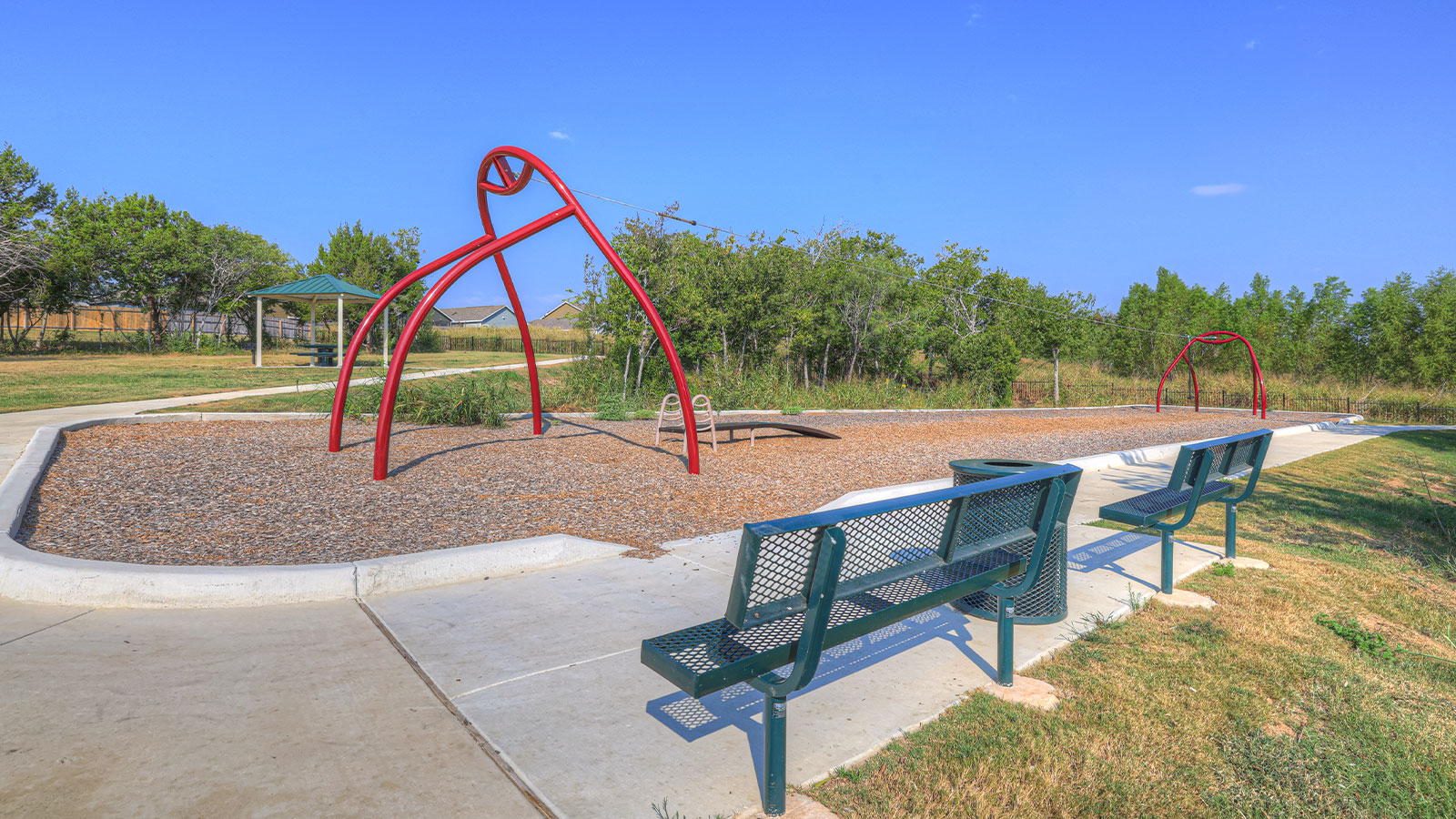 Sunset Oaks second community playground.