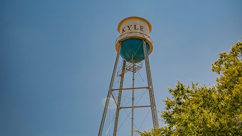 Kyle water tower