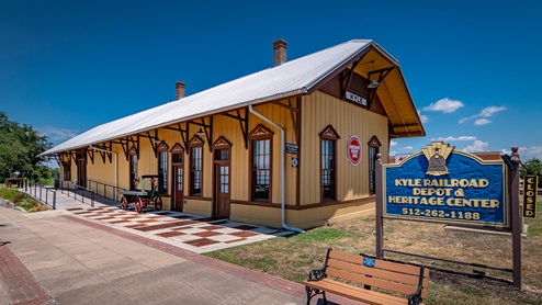 Kyle Downtown Train Depot