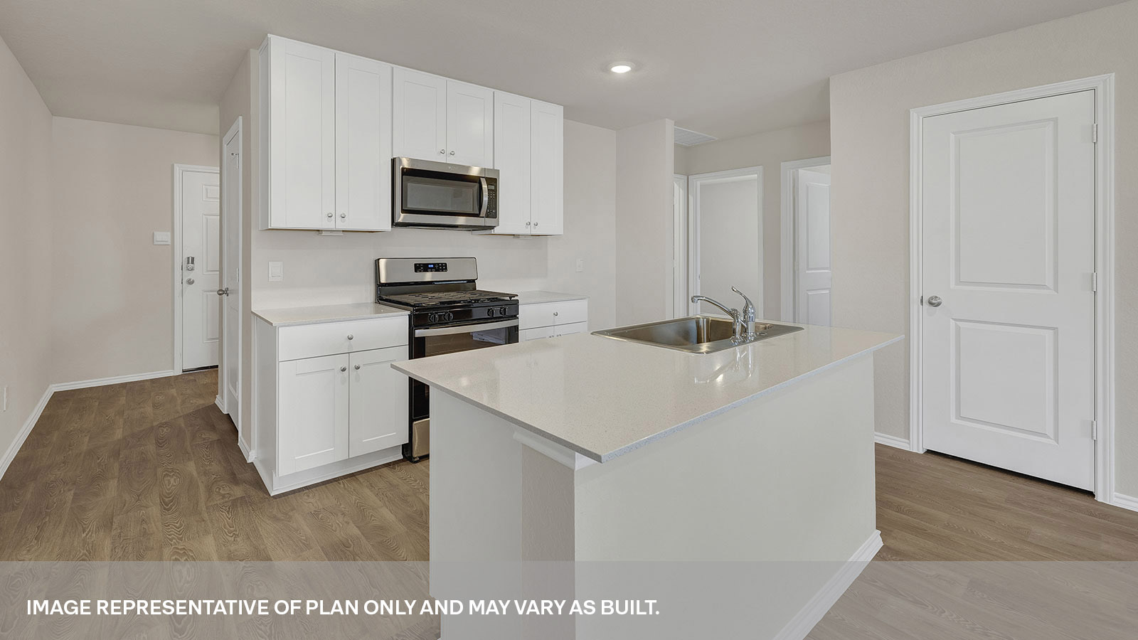 Kitchen  including a Pantry