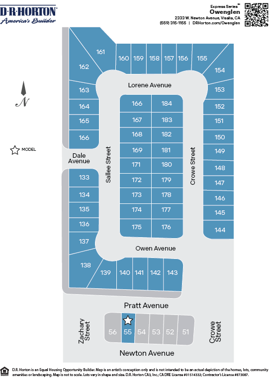 Static Lot Map