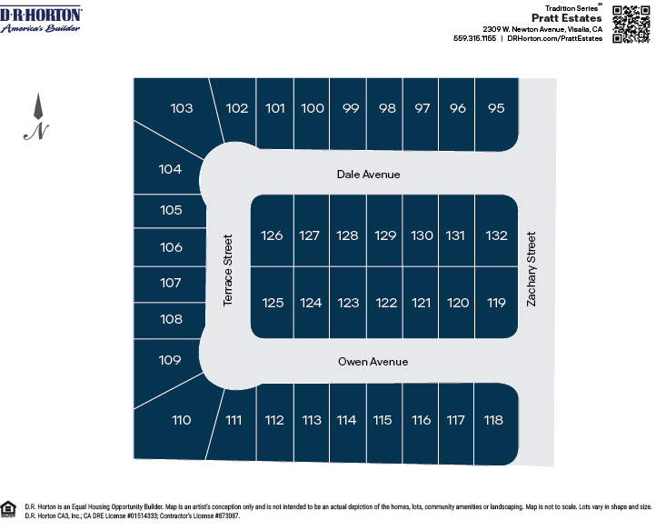 Static Lot Map