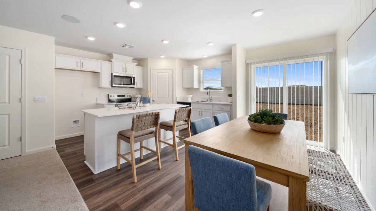 kitchen in the madison model home