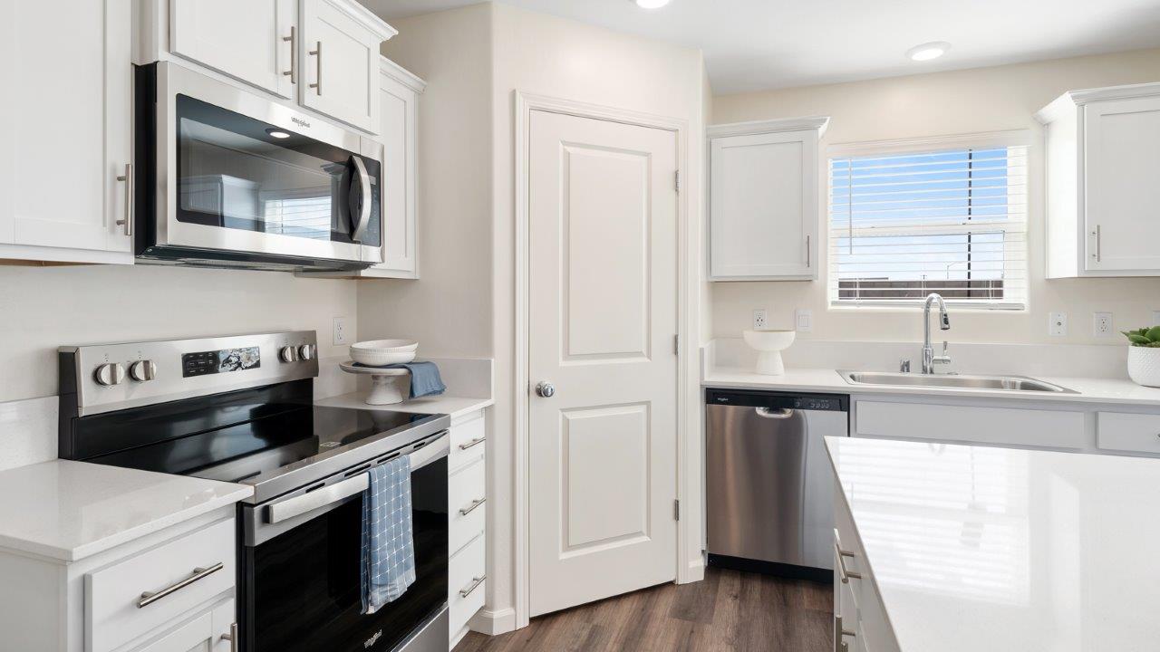 kitchen in the madison model home