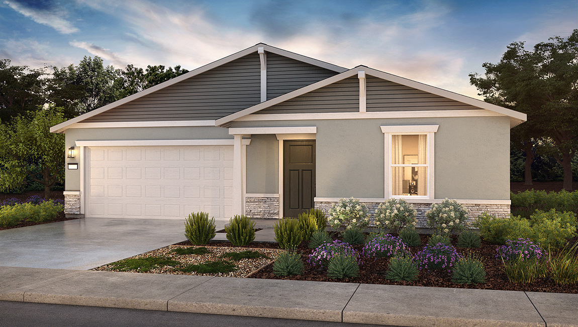 Floor Plan in Abbey Court Bakersfield CA D R Horton