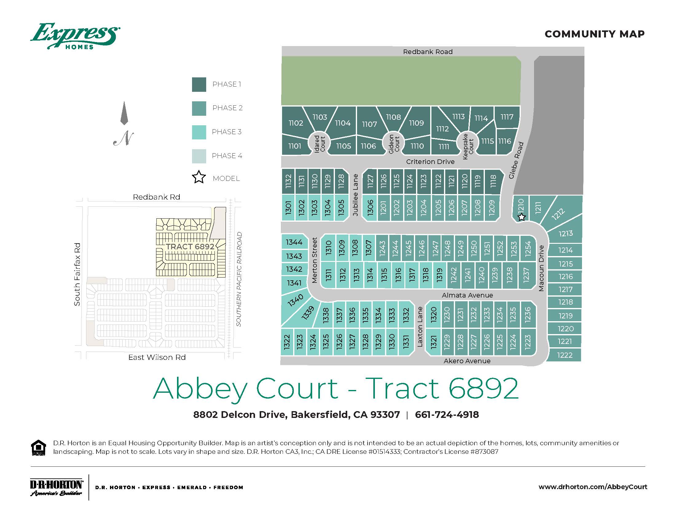 Static Lot Map