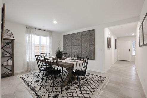 Spacious formal dining room