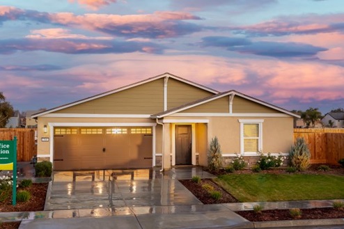 Coolidge home exterior