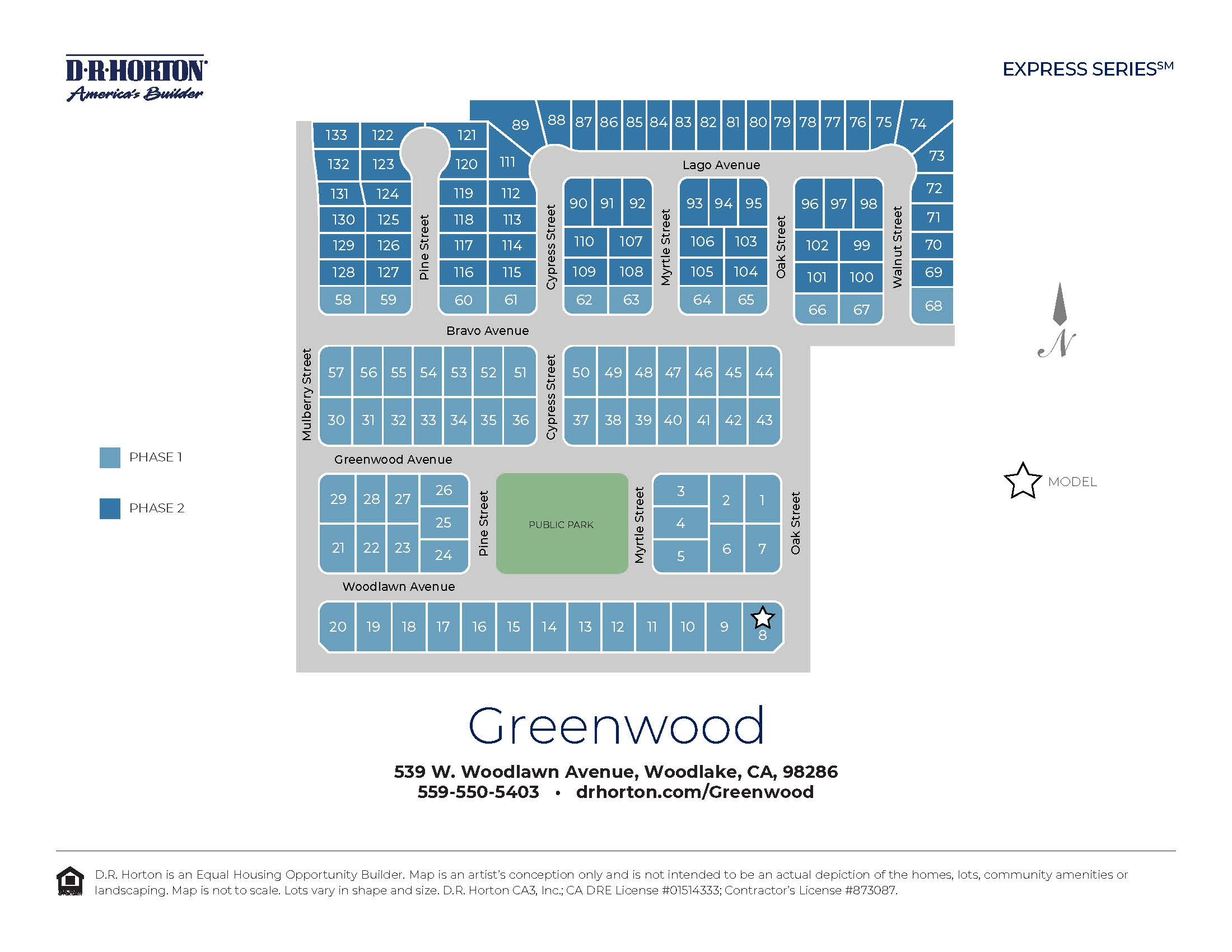 New Homes in Greenwood Woodlake, CA D.R. Horton